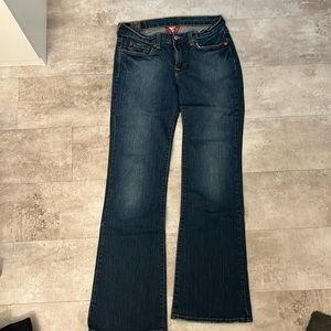 Lucky brand blue jeans size 4 boot cut